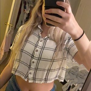 LA hearts cropped top